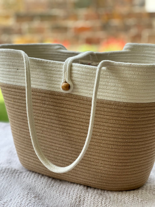 Pearl Boho Tote Bag