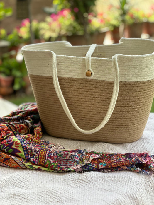 Pearl Boho Tote Bag