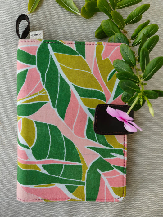 Blushing leaves wallet cum passport holder