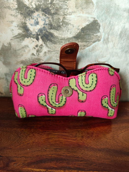 Quirky Cactus Eyewear Case