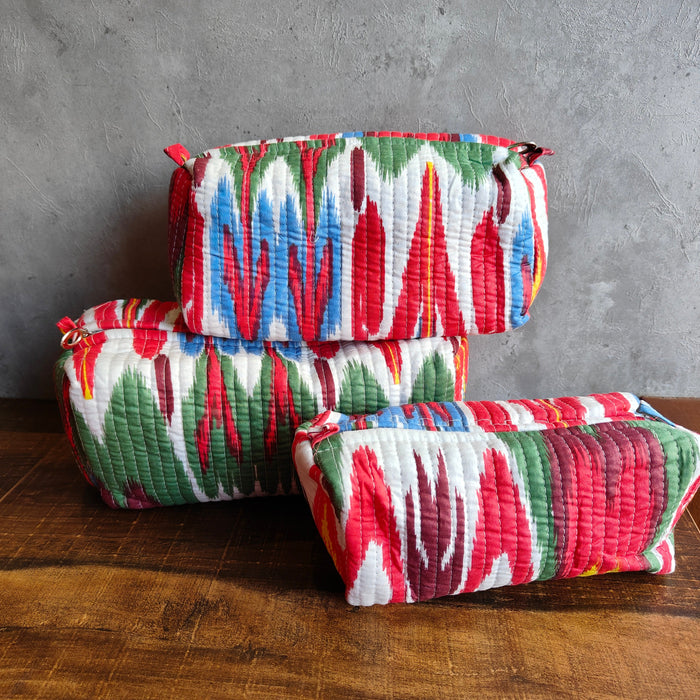 Ikat Love Toiletry Kits (Set of 3)