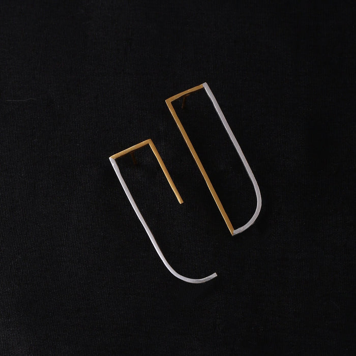 Partial Earrings - Gold/Silver