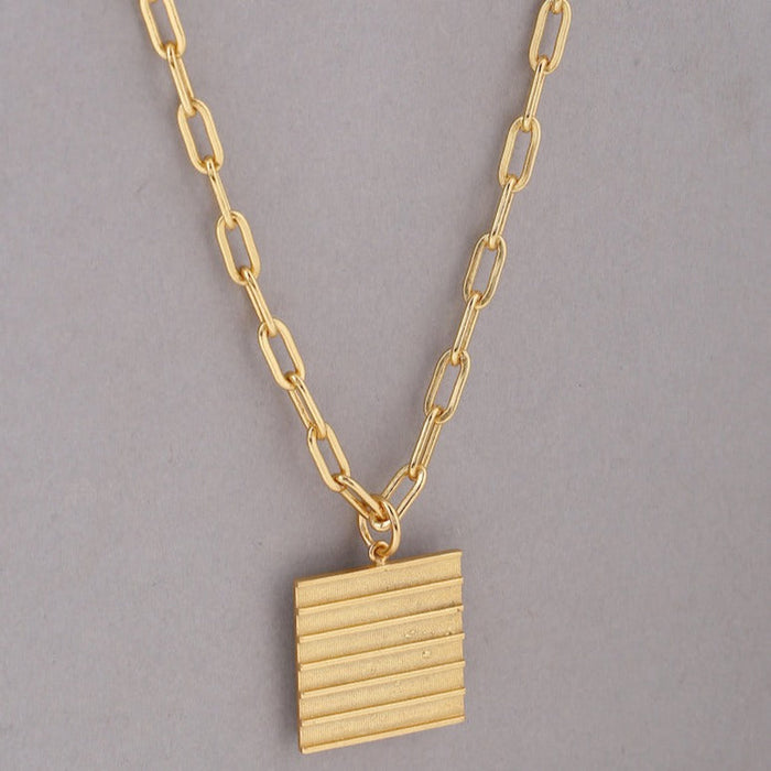 Boxy Necklace