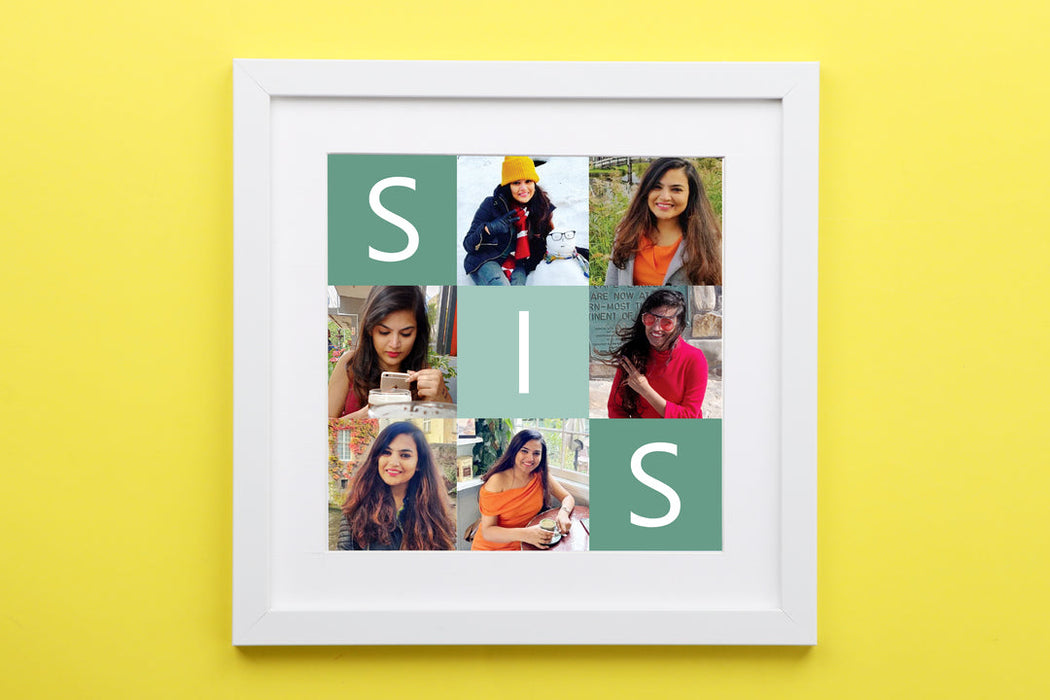 Mosaic Frame for Sis