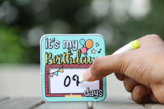 Birthday Countdown Magnet