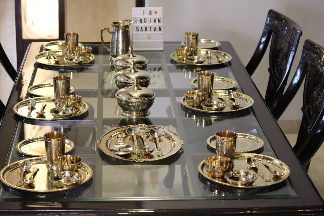 Brass Dinner Set