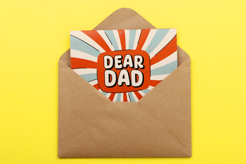 Dad Explosion Card