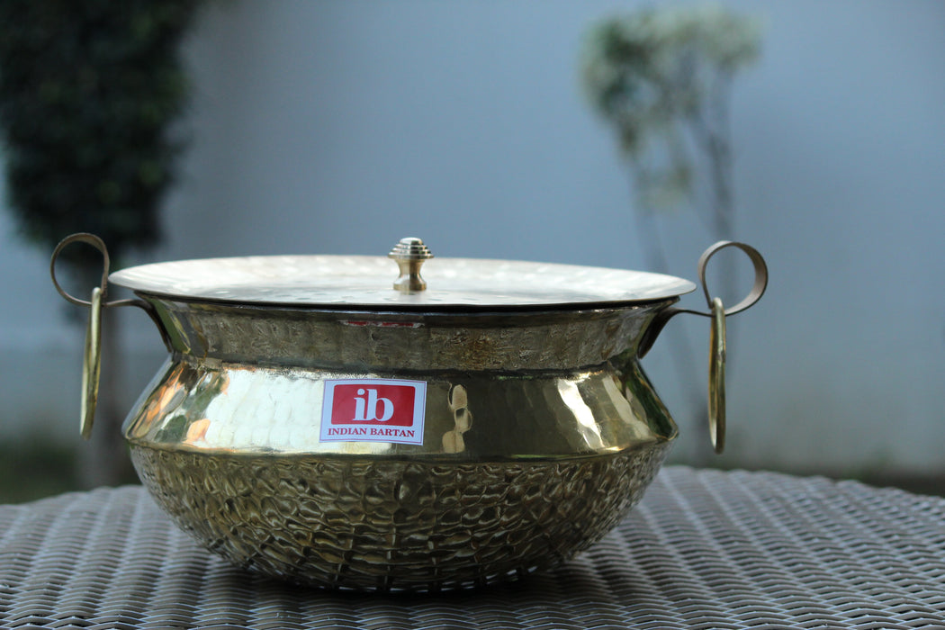 Brass Sipri / Handi With Lid