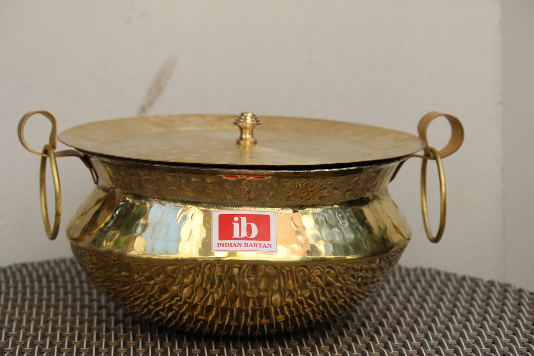 Brass Sipri / Handi With Lid