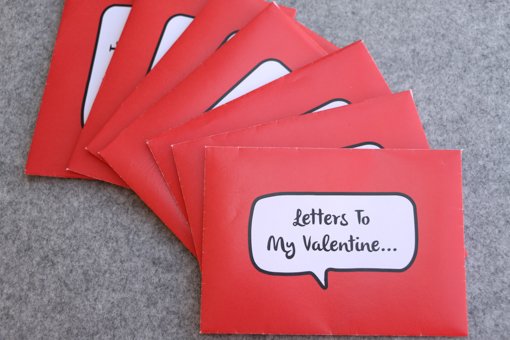 Valentine Countdown Letters