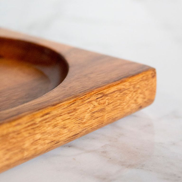 Wooden Squircle Mango Wood Plate