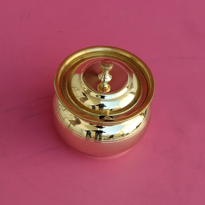 Brass Ghee Pot