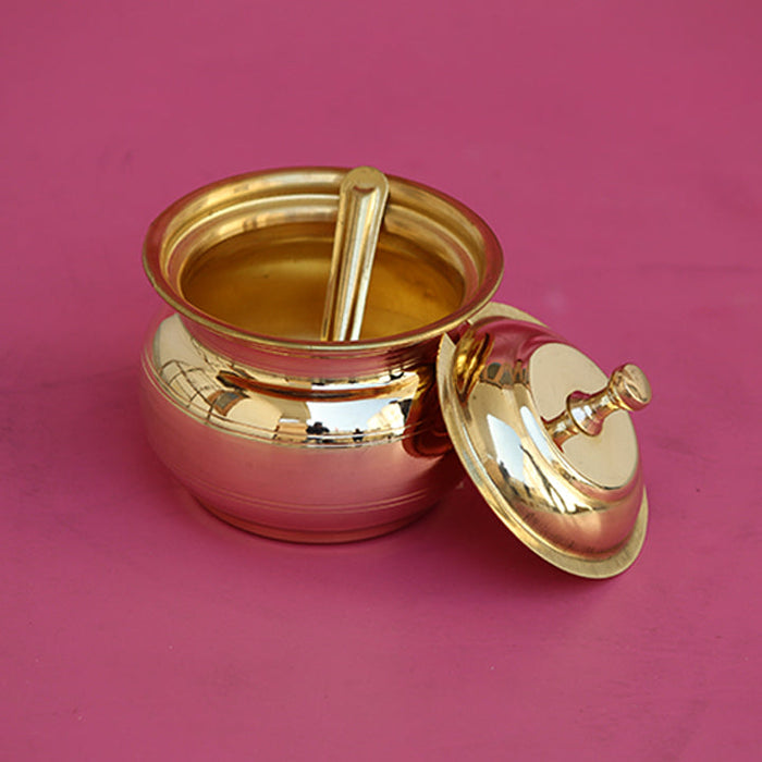 Brass Ghee Pot