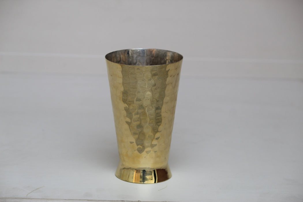 Brass Glass [ Hammered ]