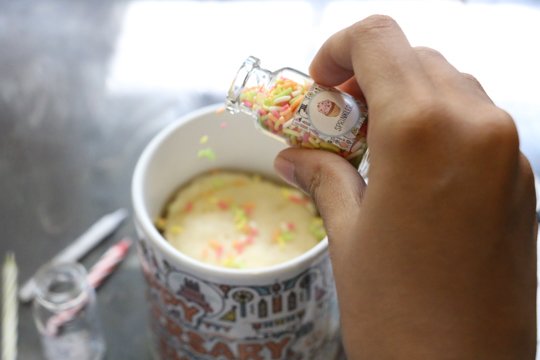 Cake in a Mug