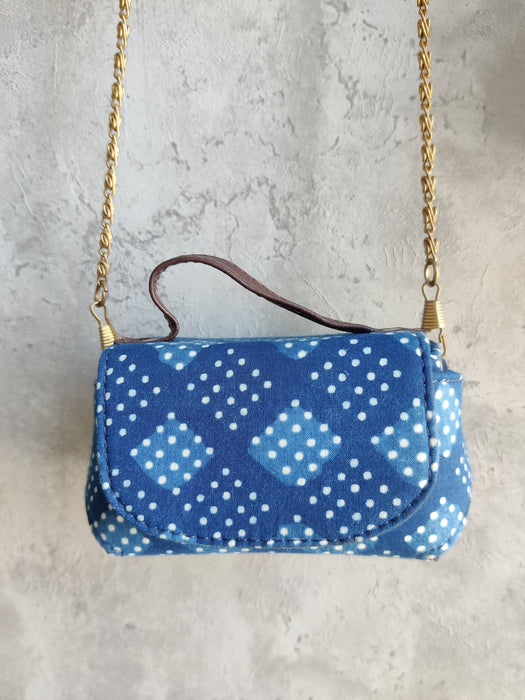 Indigo Diamond Batua Sling