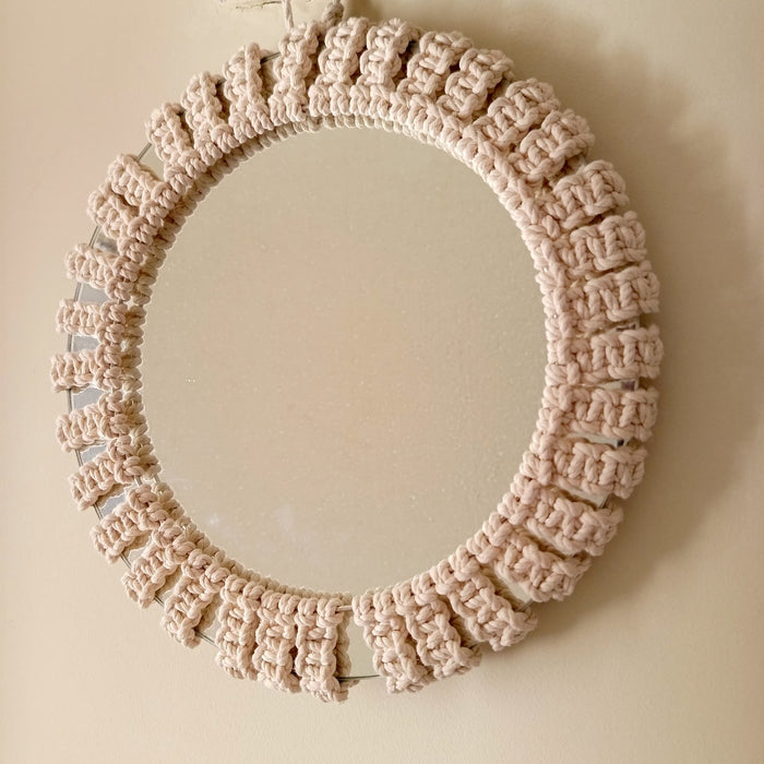 Exquisite Mandala Design Handmade Wall Mirror