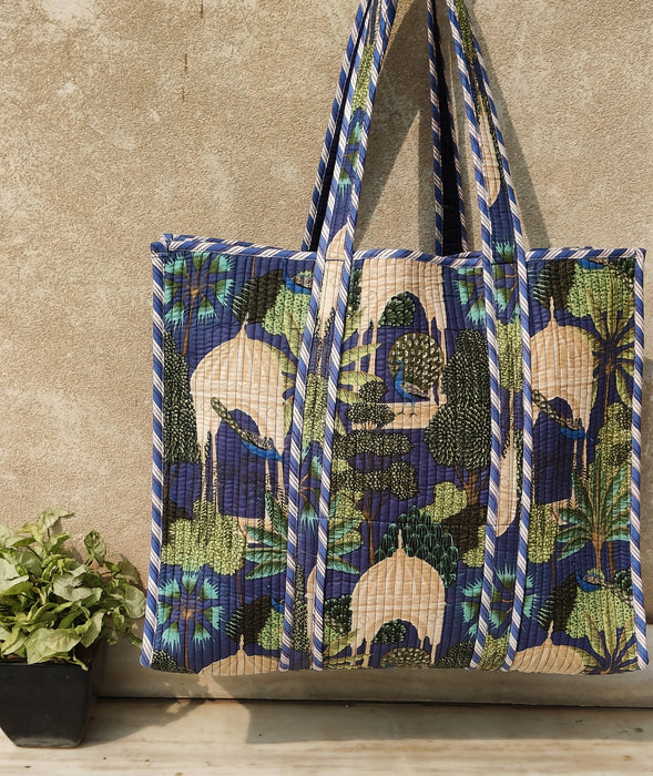 Mughal Garden Tote Bag