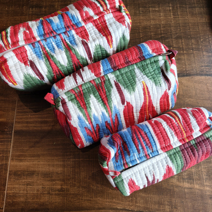 Ikat Love Toiletry Kits (Set of 3)