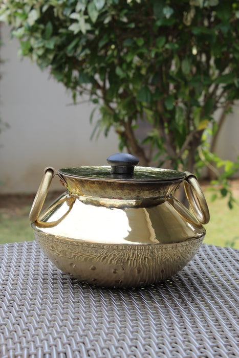 Brass Patili / Baltoyi With Lid