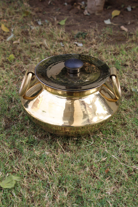 Brass Patili / Baltoyi With Lid