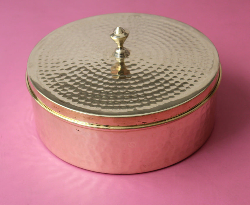 Brass Masala Daani / Spice Box