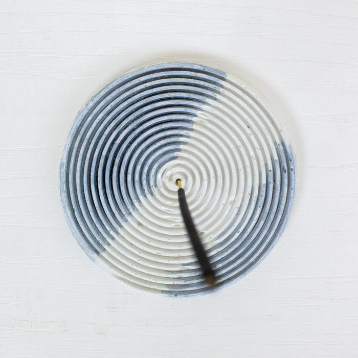 Blue-White Coil Incense Stick Holder