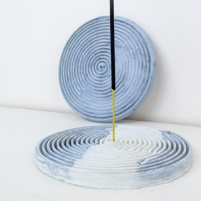 Blue-White Coil Incense Stick Holder