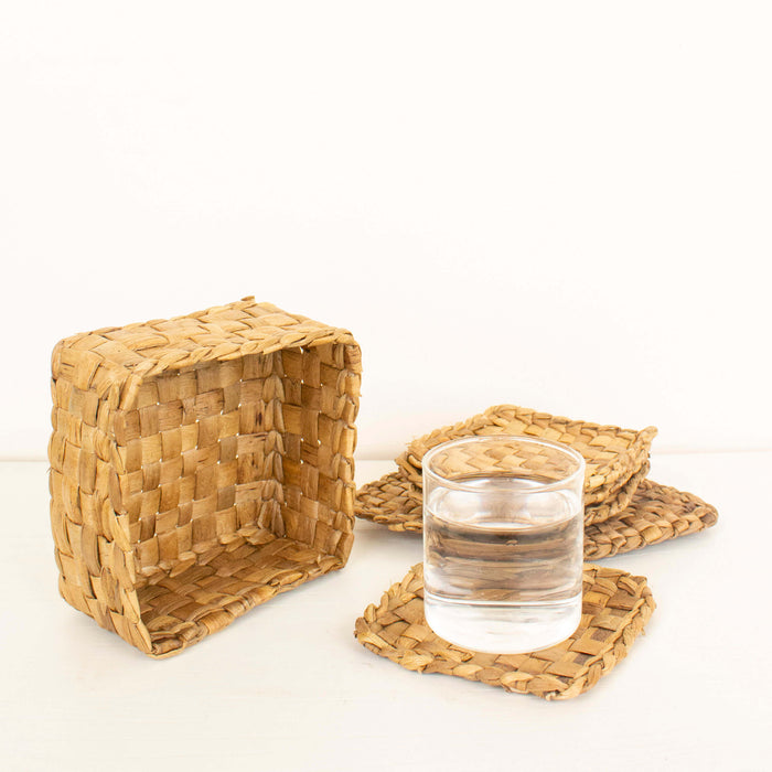 Sq. Weave Coasters