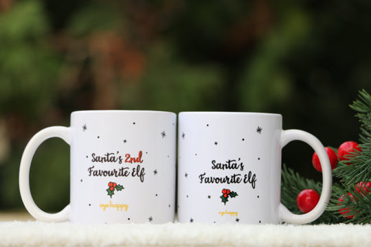 Christmas Cake Mugs