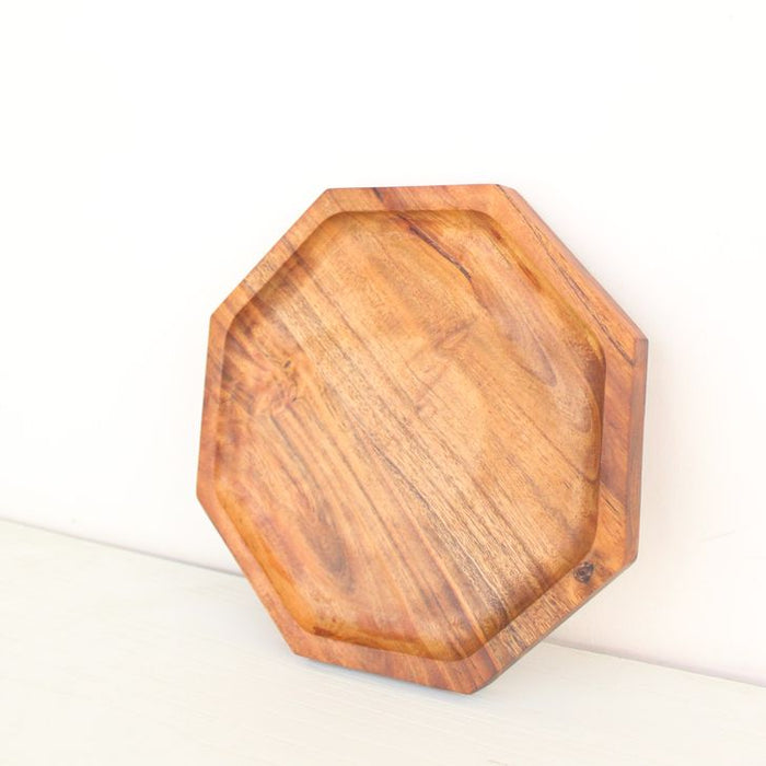 Wooden The Octagonal Platter