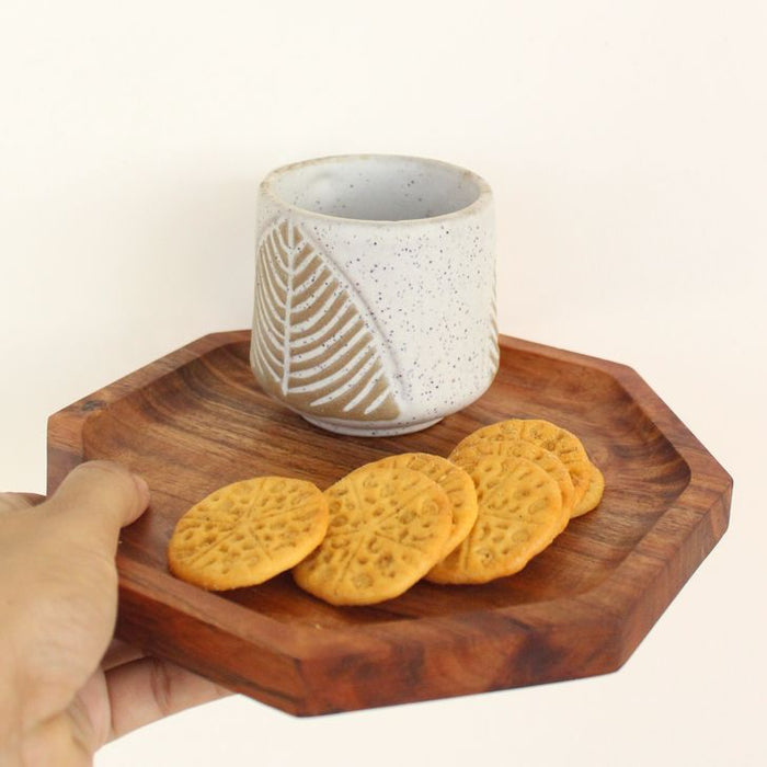 Wooden The Octagonal Platter