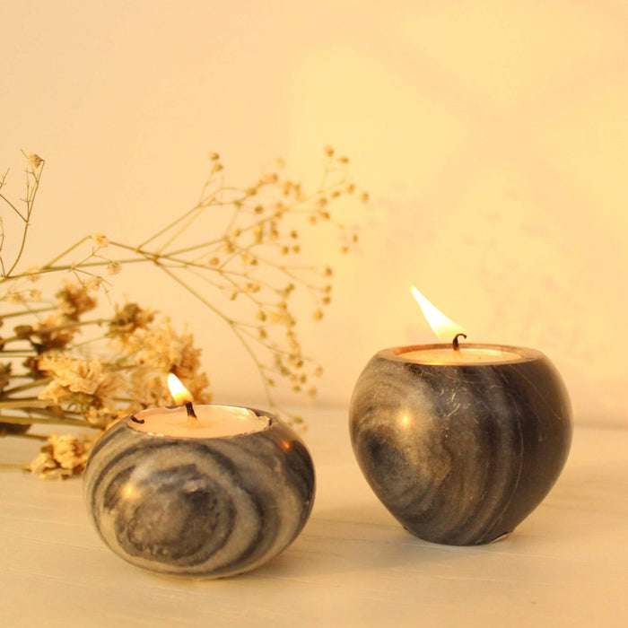 Elongated Concave Tealight Holder