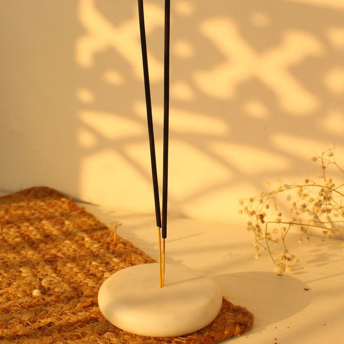 Carrara Incense Holder