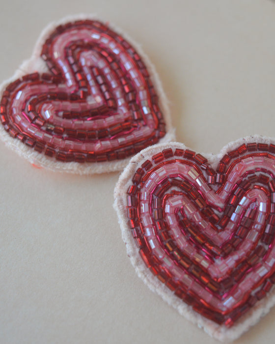 Embroidered Lover Brooch