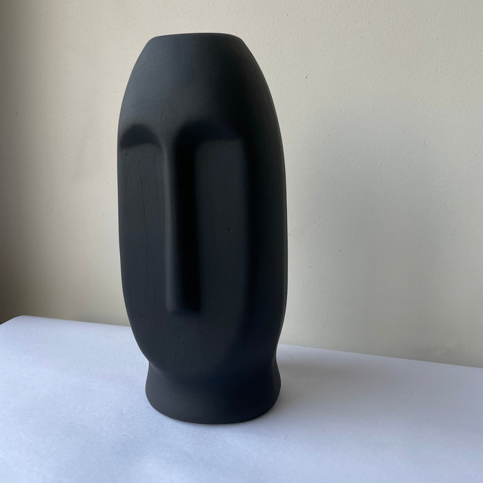 Ceramic Black Vase