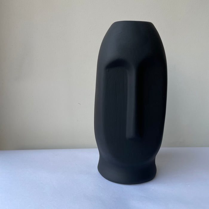 Ceramic Black Vase