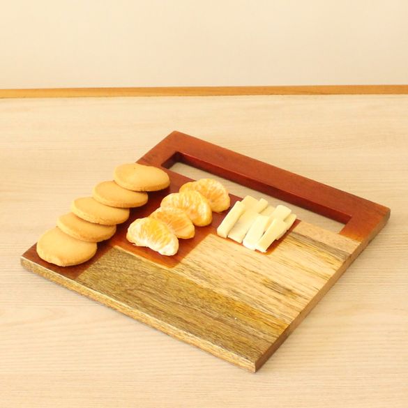 Wooden Staircase Mango Wood Cheese Platter