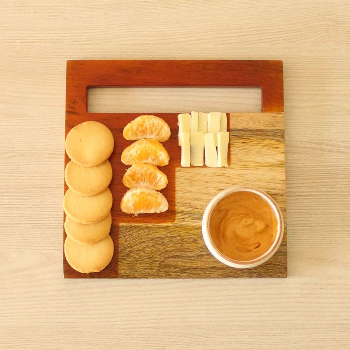 Wooden Staircase Mango Wood Cheese Platter