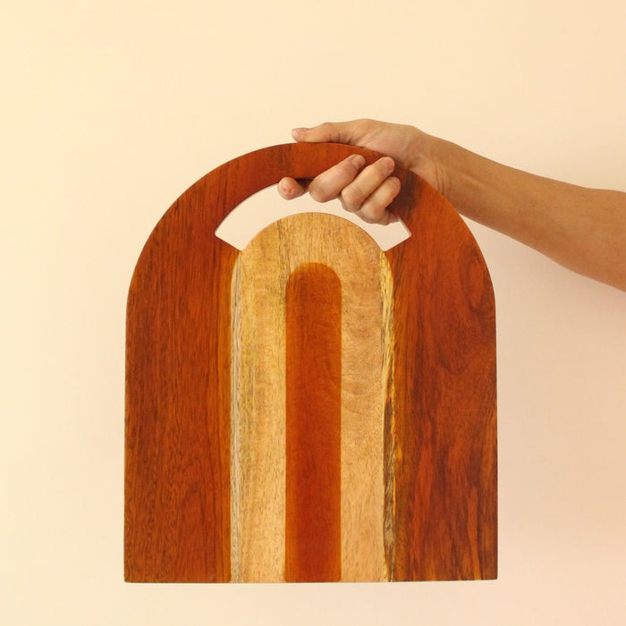 Wooden Semi-Elongated Platter