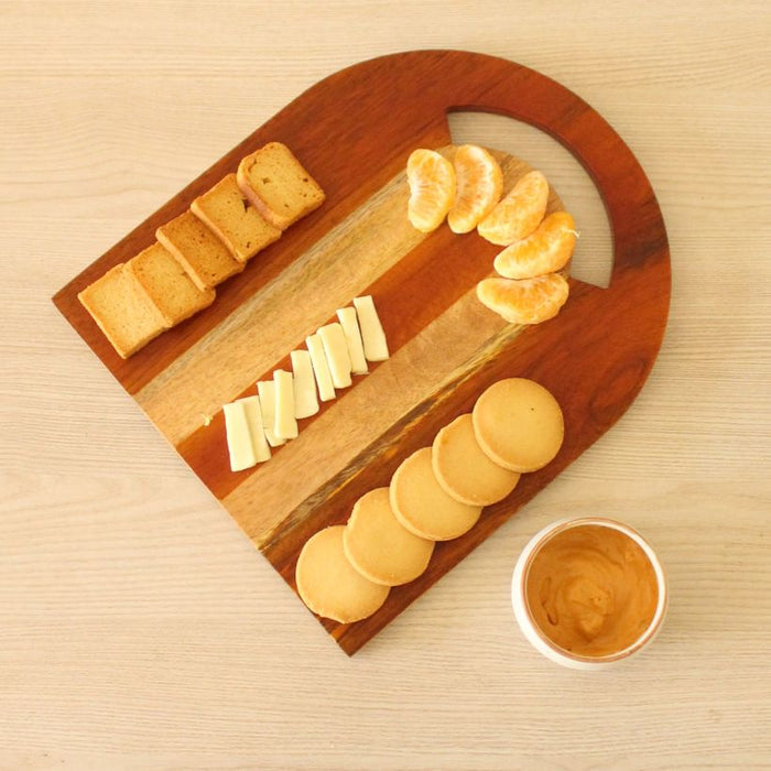 Wooden Semi-Elongated Platter