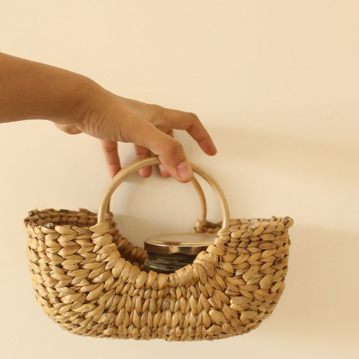 Cane Handle Weaver Basket