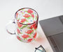 Waratahs Glass Mug - Strokes by Namrata Mehta