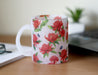 Waratahs Frosted Glass Mug - Strokes by Namrata Mehta