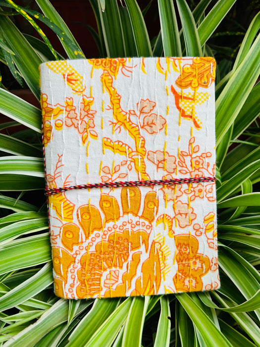 SAFFRON UPCYCLED FABRIC JOURNAL (Doori)