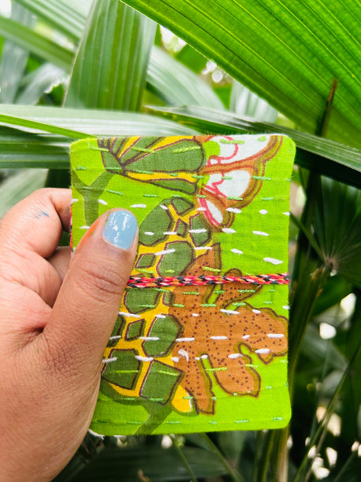 FLORA FABRIC POCKET DIARY