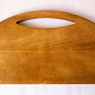 Wooden Semi-Ellipse Platter