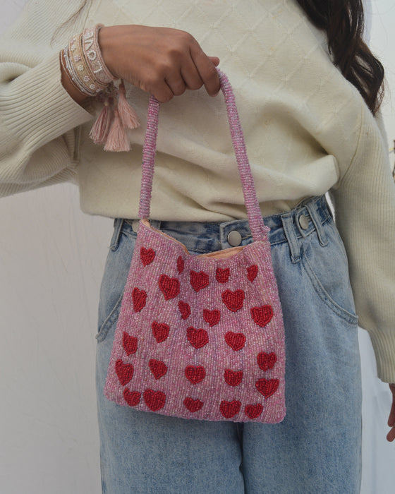 Lover Beaded Bag