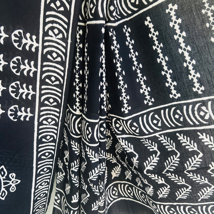 TIMIR MULMUL COTTON MULMUL SAREE