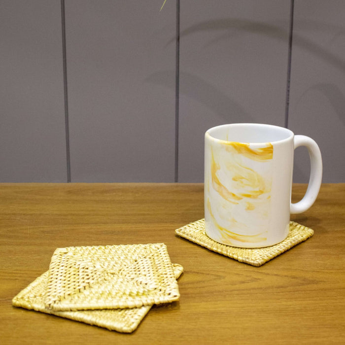 Golden Grass Chokor Coasters